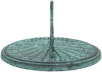 AB Tools Cast Iron Sundial Antique Sun Dial Decorative Garden Ornament Yard Compass - Image 4