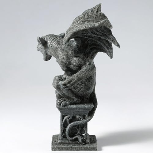 Veronese Design 7 1/2 Winged Gargoyle Kneeling on One Knee Gothic Statue Home Decor Halloween Horror Collectible - Image 5