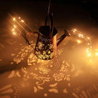 awakentti Solar Butterfly Lights Outdoor, Hollow Butterfly Watering Can Lights, Landscape Waterproof Decoration, Solar Butterfly for Courtyard, Walkways - Image 2
