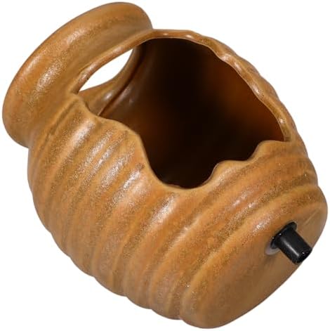 Levemolo 2pcs Ceramic Jar Fountain Decor for Backyard Aesthetic Decor Water Flow - Image 7