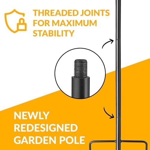 Good Directions Polished Copper Bird Bath on Garden Pole 13" - Image 3