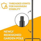 Good Directions Dimpled Copper Bird Bath on Garden Pole 13" - Image 6