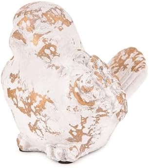 Sungmor Cement Garden Bird Statue Animal Figurine Indoor Outdoor Decor - Image 2