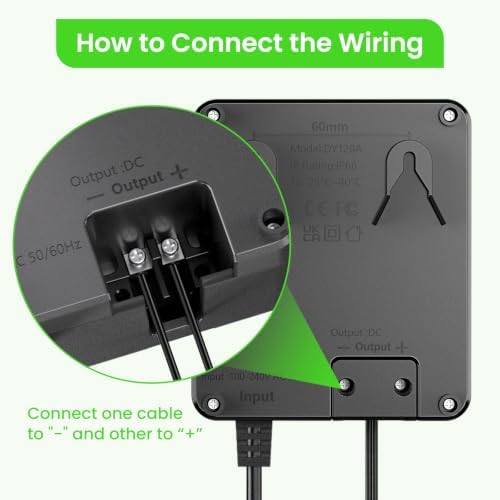CLY All-in-One LED Low Voltage Landscape Lighting Kit 12W Pathway Lights 4P - Image 4