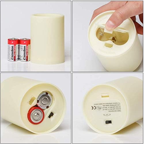 Flameless Realistic Led Candle With Remote Control, Battery Operated Flickering Candle With Timer For Indoor & Outdoor Decoration,3x4inches,6 Pack - Image 5