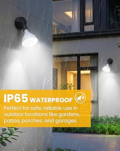 LED PAR38 Outdoor Flood Light Bulbs, RGBCW 5CCT, Not Dimmable, 4-Pack - Image 6