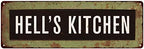 Hell's Kitchen Sign Trolley Bus Roll Vintage Decor Signs Wall Art Decoration Tin Plaque Retro Gift 6 x 18 High Gloss Metal 206180072006 by ChicoCreekSigns