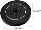 1 Set Solar Fountain Solar Pond Fountain Fish Bowl Decorations Pool Solar Pump Pond Pump Garden Fountain Pump Solar Water Fountain Pump Bird Fountain Pump Floating Pump Abs Outdoor - Image 4