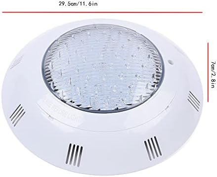 LOYALHEARTDY 12V 54W Color Changing Led Pool Light, 11.6 inch Submersible Led Light Underwater Pool Lights with Remote Controller Pond Light Swimming Pool Lights for Inground Pool IP68 Waterproof - Image 2