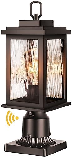 VIANIS Outdoor Post Lights Hardwired 120V, Oil Rubbed Bronze Aluminum by VIANISLIGHTING