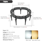 Outdoor Landscape Ring LED Tree Lights, 48-84W Tree Spotlight - Image 2