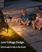 LITFIT Low Voltage Landscape Lighting, 6-Pack LED Pathway Lights Outdoor - Image 3