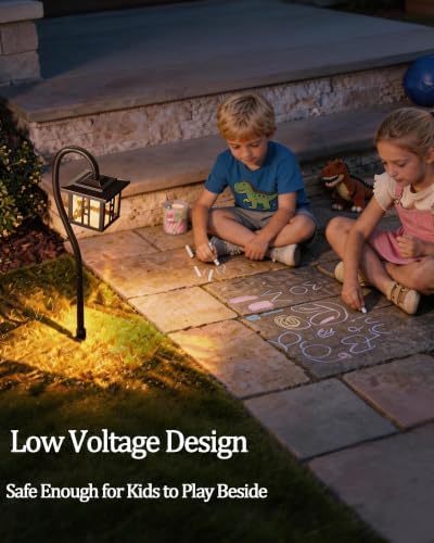 LITFIT Low Voltage Landscape Lighting, 6-Pack LED Pathway Lights Outdoor - Image 3