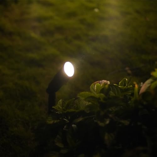 GOODSMANN 12V AC LED Landscape Spotlight 3W MR11 3000K 200LM Brown 1PK - Image 7