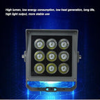 Rotation Spotlight - Spotlight Led Beam Light, 110-230V LED Long Distance Spotlight Outdoor Building Wall Washer, IP67 Waterproof Porch Beam Lights, for Hotel Villas(Cold Whit) - Image 4