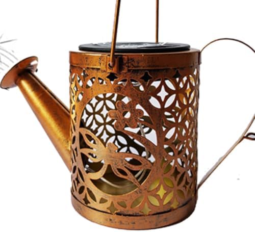Solar Powered Retro Watering Can Lights Garden Decoration (Dragonfly Fairy - Image 6
