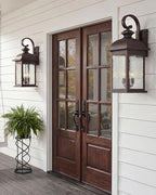 FEMILA 26" Outdoor Wall Sconce, Large Exterior Lighting Fixtures, 3-Light Outdoor Wall Lantern Porch Lights for Patio, Garage, Doorway, ORB Finish, E12 Base, 4FD54B-L ORB-WP - Image 7