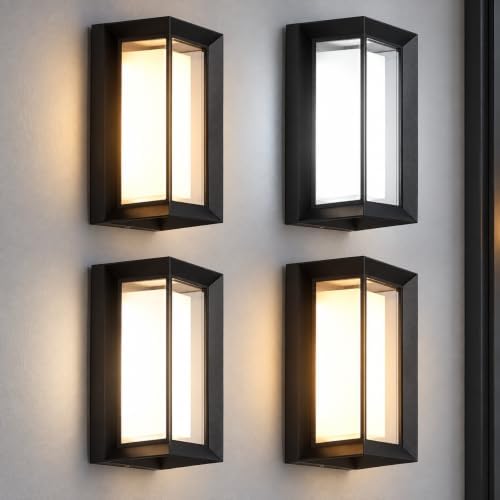 Outdoor Wall Lights, Outdoor Lights for House, 2200LM 3CCT Dimmable IP65 by FUPE