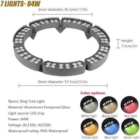 Home Commercial Landscape Lights for Trees, 360° Ring Lighting - Image 2