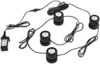 4 Pack Submersible LED Pond Lights with Remote Control, 20 Colors, IP68 Underwater Fountain Landscape Spotlights, Timer, Adjustable Heads, 110V US Plug - Image 7
