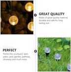 Sewroro Decorative Solar Light Warm Color Plug in Lawn Lamp - Image 4