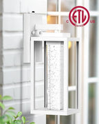 VIANIS White Exterior Lighting Fixtures for House, Large Outdoor wall Light - Image 6