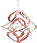 Red Carpet Studios The Original Cosmix Deluxe Helix Wind Spinner, Large 20-Inch, Double Copper by RedCarpetStudios