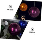 Stainless Steel Reflective Gazing Globe Shiny Mirror Finish Garden Decor Weather Resistant Metal Sphere for Outdoor Ornamentation and Patio Accents - Image 5