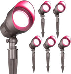 LEONLITE 6-Pack RGBCW 12-24V Low Voltage LED Spotlight Oil Rubbed Bronze by LEONLITE