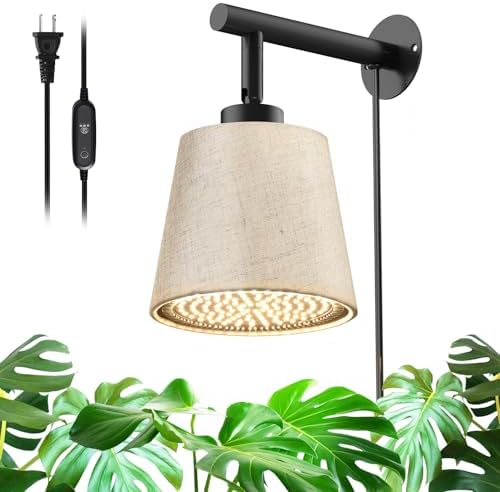 Bstrip Hanging Grow Light for Indoor Plants, 25W Non-dimmable, 4H/9H/14H by Bstrip