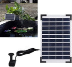 Solar Fountain Pump for Birdbath, 5W Solar Fountain Pump Kit with Separate Solar Panel Floating Solar Fountain Water Pump Kit for Outdoor Pond, Patio Garden and Fish Tank - Image 4