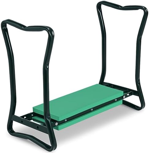 Backyard Expressions Garden Kneeler - Multi-Functional Gardening Seat and Kneeler by BackyardExpressions