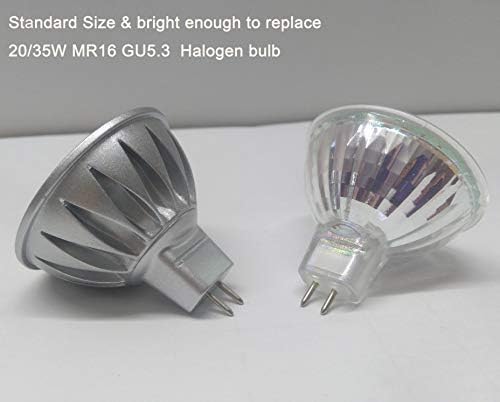 ALIDE Red MR16 GU5.3 Led Bulbs 12V Low Voltage 5W for Christmas Holiday - Image 4