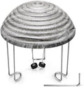 1 Pack Bird Bath Water Circulator, Battery Powered Water Agitator for Birdbath, Quiet Waterproof Bird Bath Bubbler Creates Ripples & Attracts Birds for Outdoor Patio Garden (Gray Rock) by Chitidr
