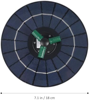 Solar Garden Fountain Pump with RGB Lights Floating Pond Water Feature - Image 2