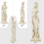 51" Nymph Garden Statue, Roman Goddess Sculpture for Outdoor Decor - Image 7