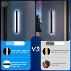Modern Outdoor Wall Lights - 39inch Black Exterior Light Fixtures Wall, Porch Lights Outdoor Wall Sconce, Patio Long Strip Wall Light Fixtur Outside for Garage, House - Image 3