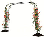 25MM Thickened Garden Arch Trellis – 126"(L) x 105"(H) Arbor by RUCOINGARDENHOME
