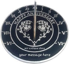 Elegant Sundial Clock for Garden & Yard – Timeless Outdoor Home Decor, Durable Alumiunm Timepiece, for Garden Lovers & Anniversaries, Weather-Resistant Yard Decor by Unknown