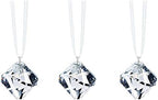 Swarovski Prisms Clear Pendant 20mm Ball-Form Ornaments 3 Pcs by CrystalPlace