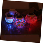GANAZONO Solar Lights for Garden Mosaic Glass Ball Led Outdoor Lanterns Solar Powered Decorative Night Lights Led Garden for Patio - Image 6