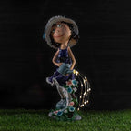 18.11Inch Resin Fairy Girl Statue Waterproof Outdoor Garden Patio Lawn Decor Figurine - Image 4