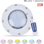12V 25W Pool Light Underwater Color-Change LED Lights RGB IP68 with Remote (25W) - Image 3