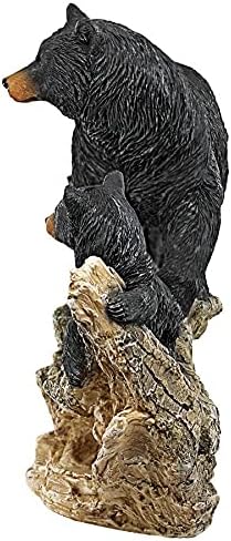 Design Toscano Controlling the Cubs, Mother Black Bear Animal Statue - Image 6