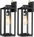 FILIYANO Large Dusk to Dawn Outdoor Wall Lights, 16 Inch, Modern, 2 Pack by FILIYANO