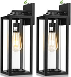 FILIYANO Large Dusk to Dawn Outdoor Wall Lights, 16 Inch, Modern, 2 Pack by FILIYANO