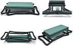 Garden Kneeler Seat Portable Garden Folding Seat EVA Foam Pad with Tool Bag Pouch - Image 6