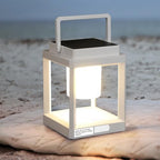 Solar Lantern Outdoor Table Lamp: Portable Waterproof LED Light - Hanging Solar Lamp Rechargeable Lights for Patio Camping by RIDALUX