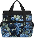 Fruits Blueberry Garden Tool Bag Tote for Men Women Multiple Pockets Wide Mouth Heavy Duty Waterproof Tool Organizer Bag for Outdoor Lawn Yard Portable Gardening Storage With Elasticbands by Unknown