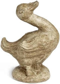Solid Rock Stoneworks Baby Geese (Proud) Concrete Statue, 8" Tall, Buff Color by SolidRockStoneworksLLC